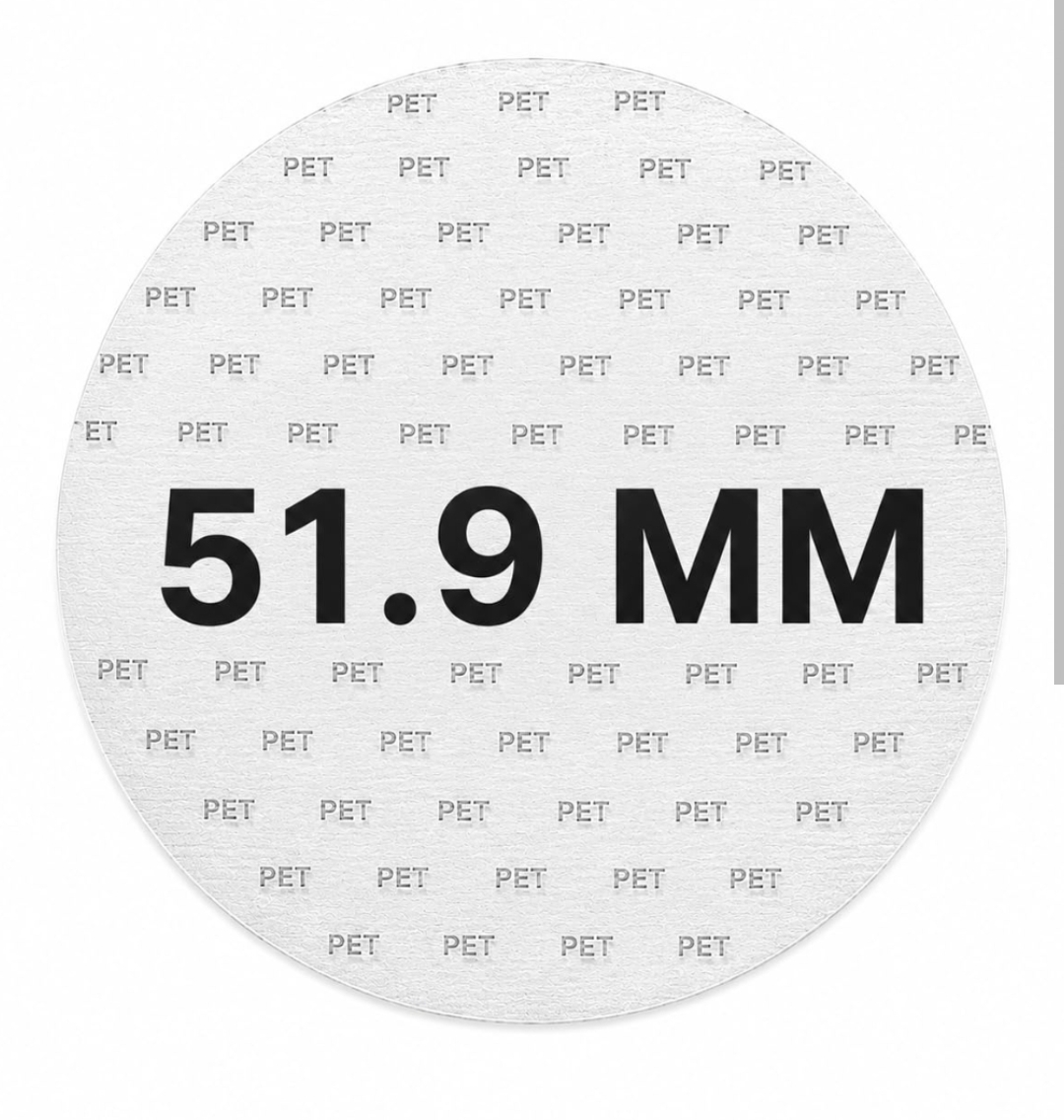 51.9 mm induction wad for pet jar